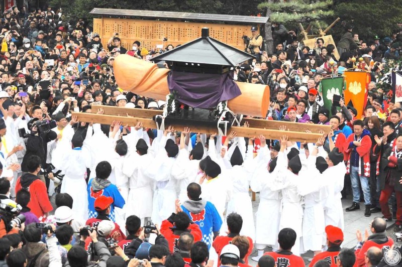 151 Re1 1 Honen Matsuri Tagata Shrine